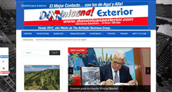 Desktop Screenshot of dominicanaexterior.com