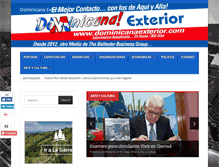 Tablet Screenshot of dominicanaexterior.com